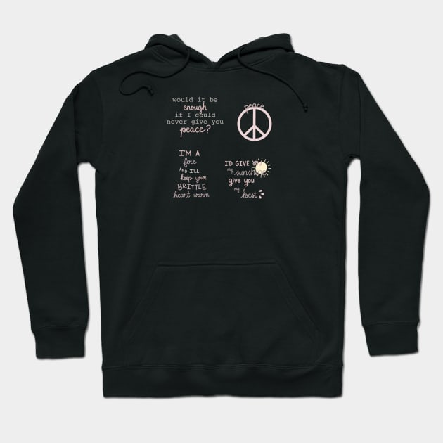 Peace TS Hoodie by Sofia Kaitlyn Company